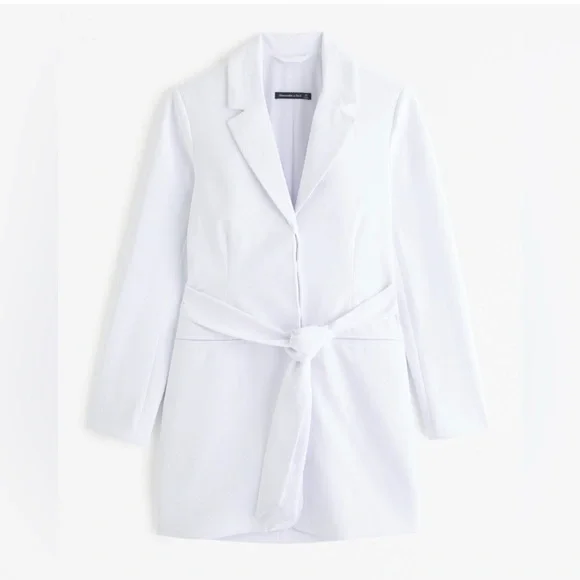 Abercrombie & Fitch white blazer dress with tags - Picture 3 of 3